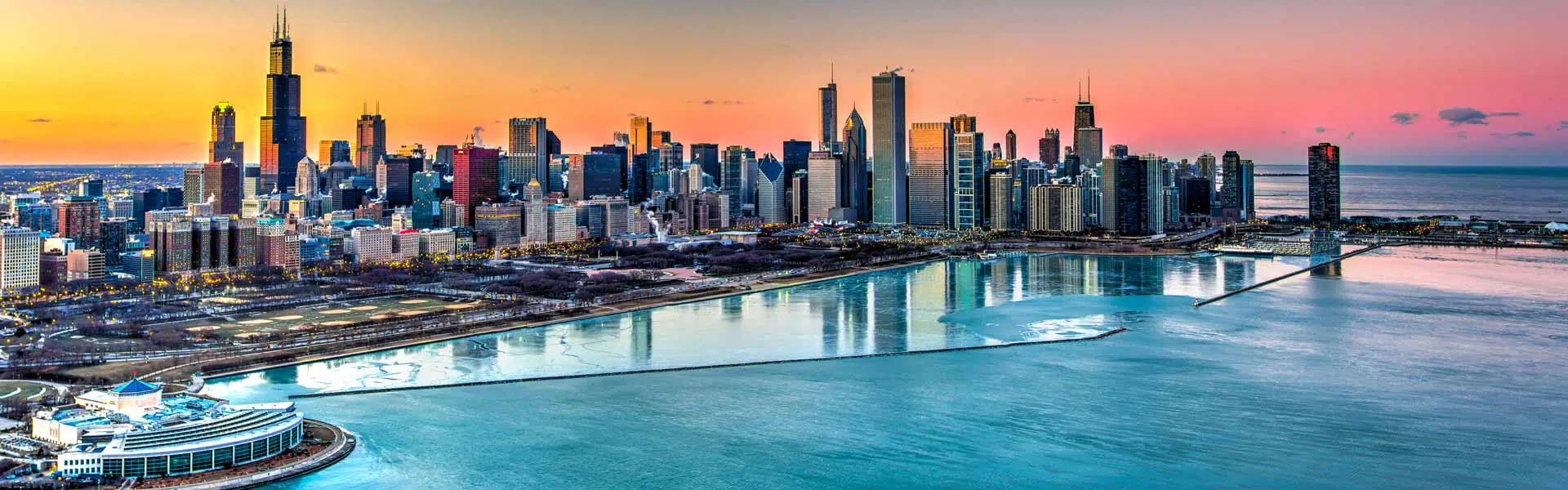 Chicago Skyline Background